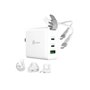 j5create 65W GaN USB-C 3-Port Traveler Charger