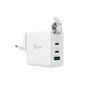 j5create 65W GaN USB-C 3-Port Traveler Charger
