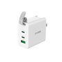 j5create 65W GaN USB-C 3-Port Traveler Charger