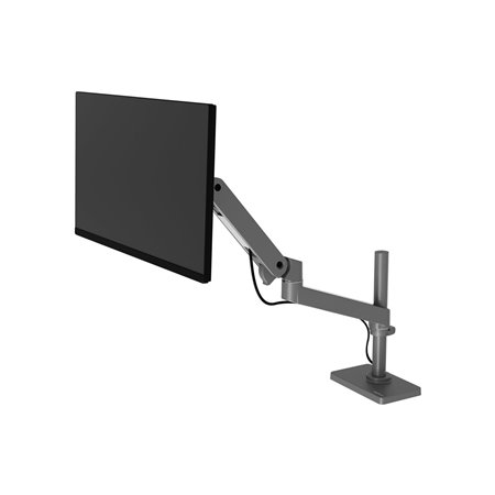 Ergotron LX Pro mounting kit - modular - for LCD display - with tall pole - dark grey