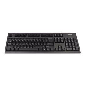 A4Tech KR-85 - Tastaturen - Englisch - US - Schwarz