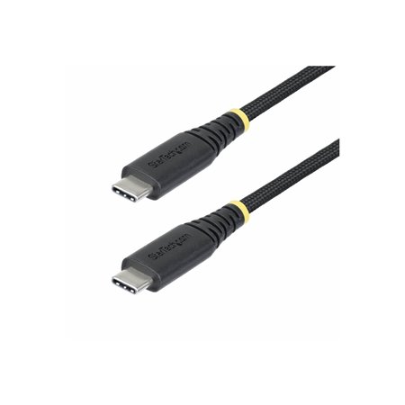 StarTech.com 2m USB-C Charging Cable 240W Silicone Jacket w/Braid - USB-C cable - 24 pin USB-C to 24 pin USB-C - 2 m