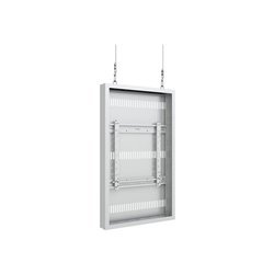 Multibrackets M Pro Series enclosure - small - for flat panel - high brightness - white 25 kg 46" From 200 x 200 mm