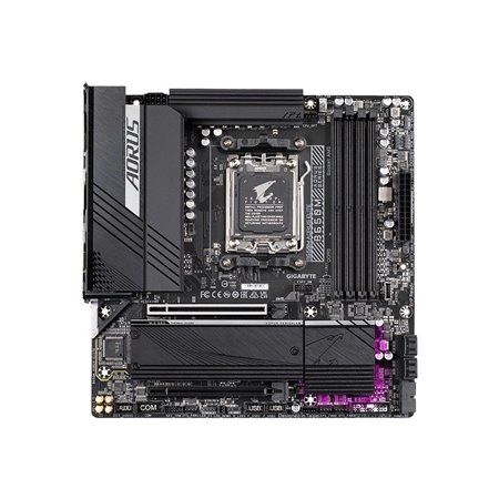 GIGABYTE AORUS B650M ELITE Mainboard - AMD B650 - AMD AM5 socket - DDR5 RAM - ATX