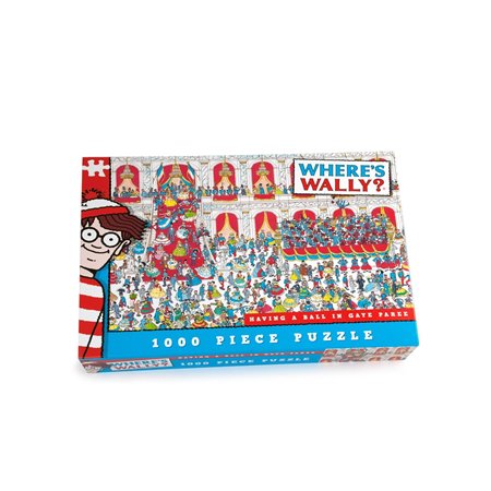 Find Holger/Where's Wally Having a Ball in Gaye Paree 1000 pcs.