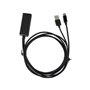 Deltaco Ethernet Adapter Casting Device - 1 m