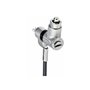 StarTech.com 3-in-1 Laptop Lock Compatible w/Noble Wedge/Nano/K-Slot - security cable lock - TAA Compliant