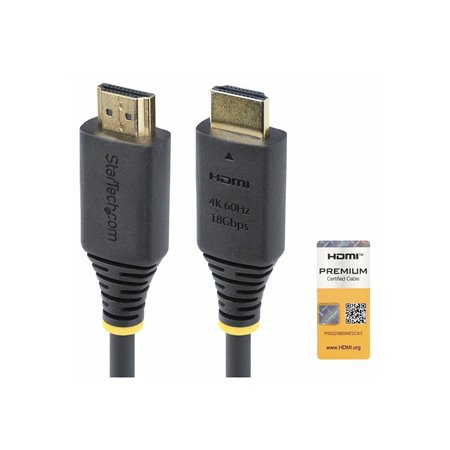 StarTech.com 4m (13ft) Premium Certified High Speed HDMI Cable 4K60Hz - HDMI cable with Ethernet - 4 m
