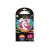 Creative Craft Group Unicorn Coloring Book with 5 Neon Markers 40 Sheets