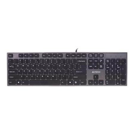 A4Tech KV-300H - Tastaturen - Englisch - US - Grau