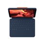 Logitech Rugged Combo 4 - keyboard and folio case - classic blue Input Device - Tastatur & Folio-Set - Blau
