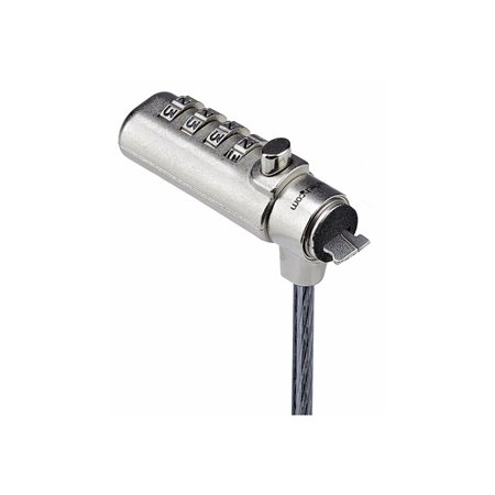 StarTech.com Slim Lock K-Slot Compatible 6.6ft Combination Locking Cable - security cable lock - TAA Compliant
