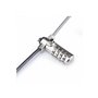 StarTech.com Slim Lock K-Slot Compatible 6.6ft Combination Locking Cable - security cable lock - TAA Compliant