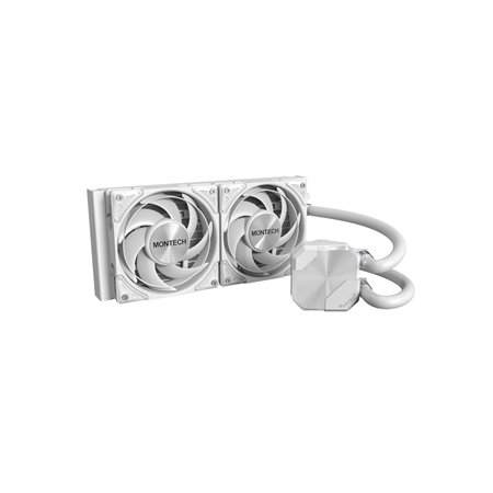 Montech HyperFlow240 Silent White - CPU-Wasserkühlung - Max 25 dBA