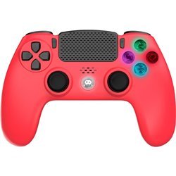 Freaks And Geeks Rode Draadloze Controller - Red - Wireless Controller - Sony PlayStation 4