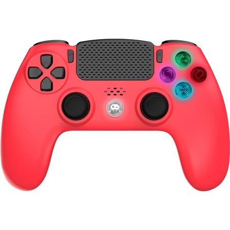 Freaks And Geeks Rode Draadloze Controller - Red - Wireless Controller - Sony PlayStation 4