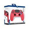 Freaks And Geeks Rode Draadloze Controller - Red - Wireless Controller - Sony PlayStation 4
