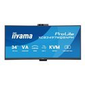 34" iiyama ProLite XCB3497WQSNPH-B1 - LED monitor - curved - 34"