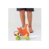 Bambolino Toys - Dikkie Dik Wooden Pull-along Figure with Motor Skills Spiral