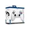 Freaks And Geeks Witte Draadloze Wireless Controller - LED - Wireless Controller - Sony PlayStation 4