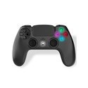Freaks And Geeks Zwarte Draadloze Wireless Controller - LED - Wireless Controller - Sony PlayStation 4