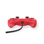 Freaks And Geeks Red Wired Controller - 3 m - Wired Controller - Sony PlayStation 4