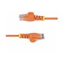 StarTech.com 1m Orange Slim CAT6 Ethernet Cable Snagless 28AWG LSZH - patch cable - 1 m - orange - Orange - 1 meter