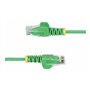 StarTech.com 1.5m Green Slim CAT6 Ethernet Cable Snagless 28AWG LSZH - patch cable - 1.5 m - purple - Lila - 1 meter