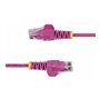 StarTech.com 1.5m Pink Slim CAT6 Ethernet Cable Snagless 28AWG LSZH - patch cable - 1.5 m - pink - Rosa - 1 meter
