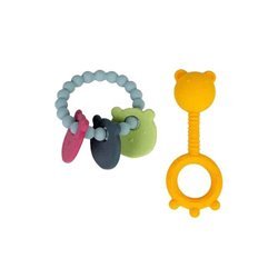 Bigjigs Teething Ring Set Bear 2pcs.