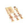 Bigjigs Wooden Anatomy Puzzle - Girl 26pcs.