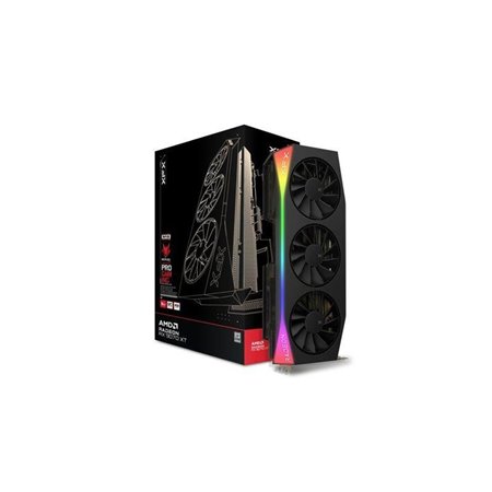 XFX Radeon RX 9070 XT Mercury OC Black - 16GB GDDR6 RAM - Grafikkarte