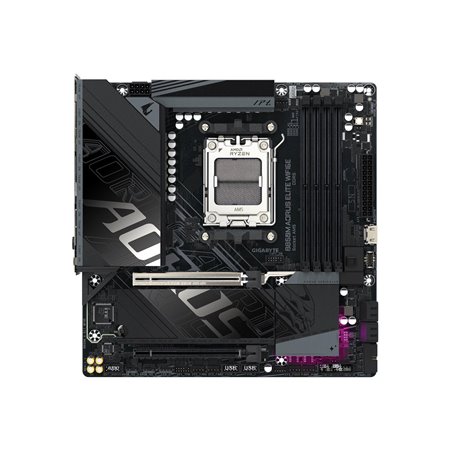 GIGABYTE AORUS B850M ELITE WIFI6E Mainboard - AMD B850 - AMD AM5 socket - DDR5 RAM - Micro-ATX