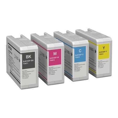 Epson T58C2 - cyan - original - ink cartridge - Tintenpatrone Cyan