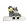 StarTech.com 2-Port 2.5Gbps PoE Network Card Intel I225-V 802.3af/at - network adapter - PCIe 2.0 x2 - 10M/100M/1G/2.5 Gigabit E