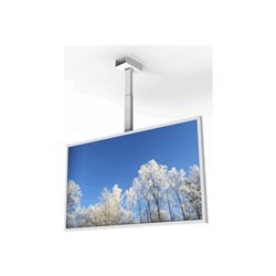 HI-ND mounting kit - landscape - for flat panel - white 55"