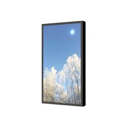 HI-ND PROTECT mounting kit - portrait - for flat panel - black 55"