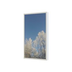HI-ND PROTECT mounting kit - portrait - for flat panel - white 65"
