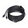 StarTech.com 10ft (3m) DisplayPort and USB 5Gbps KVM Cable - keyboard / video / mouse (KVM) cable - 3 m