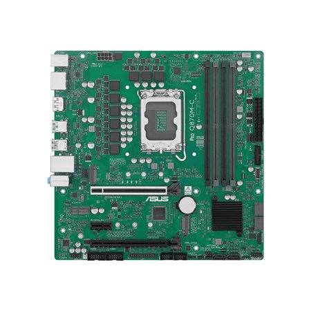 ASUS Pro Q870M-C-CSM Mainboard - Intel Q870 - Intel LGA1851 socket - DDR5 RAM - Micro-ATX