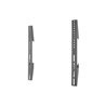 Multibrackets M Public mounting component - non-tilting - for flat panel - black