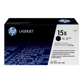 HP C7115X / 15X High Capacity Black Toner - Tonerpatrone Schwarz