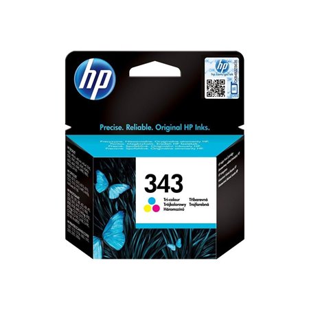 HP 343 / C8766EE Tri-Color Ink - Tintenpatrone Farbe ( Cyan, Magenta, Gelb)