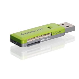 IOGEAR SD/MicroSD/MMC Card Reader/Writer GFR204SD - Kartenleser