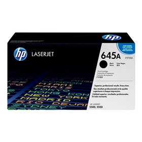 HP 645A / C9730A Black Toner - Tonerpatrone Schwarz