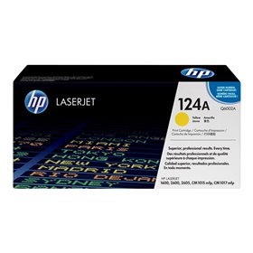 HP 124A / Q6002A Yellow Toner - Tonerpatrone Gelb
