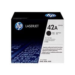 HP 42A / Q5942A - Black Laser Toner - Tonerpatrone Schwarz