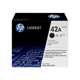 HP 42A / Q5942A - Black Laser Toner - Tonerpatrone Schwarz