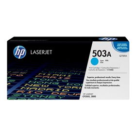 HP 503A / Q7581A Cyan Toner - Tonerpatrone Cyan