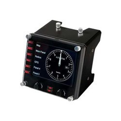 Logitech G Saitek Pro Flight Instrument Panel - Wired Flight simulator instrument panel - PC